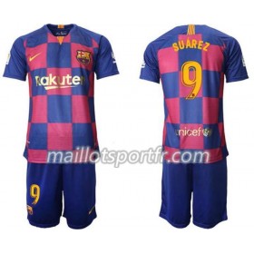 Maillot de Foot Barcelone Suarez 9 Enfant Domicile 2019/20